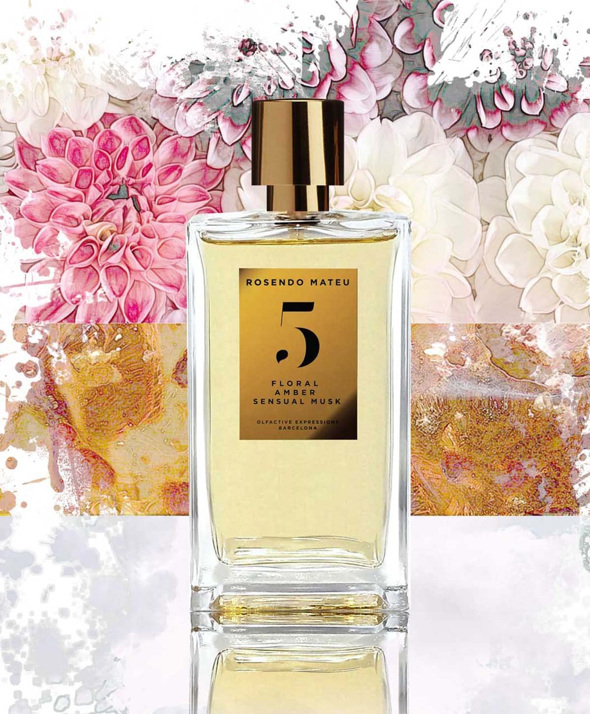 Rosendo Mateu Nº 5 Floral, Amber, Sensual Musk - Sample Size