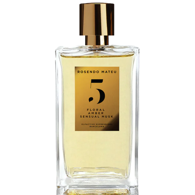 Rosendo Mateu Nº 5 Floral, Amber, Sensual Musk - Sample Size