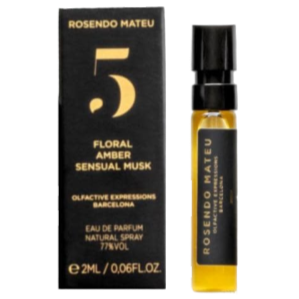 Rosendo Mateu Nº 5 Floral, Amber, Sensual Musk - Sample Size