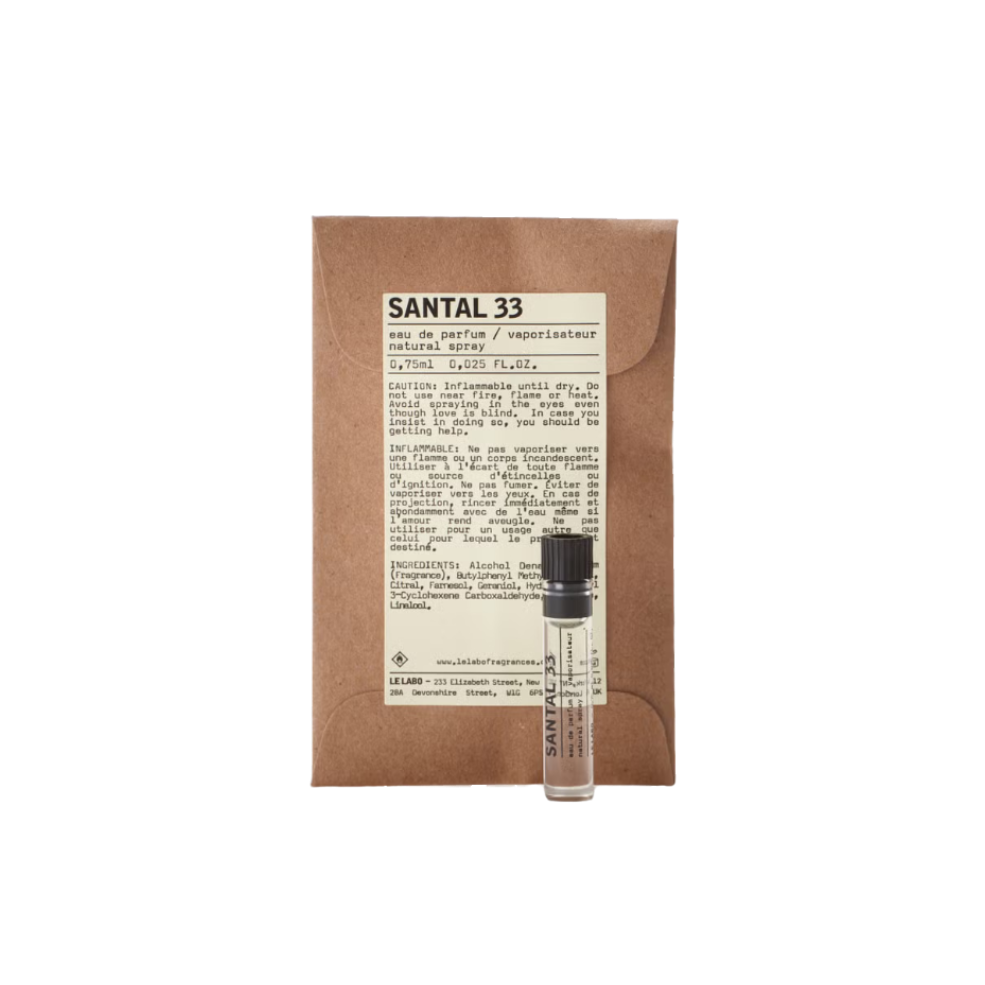 Santal 33 - Sample Size
